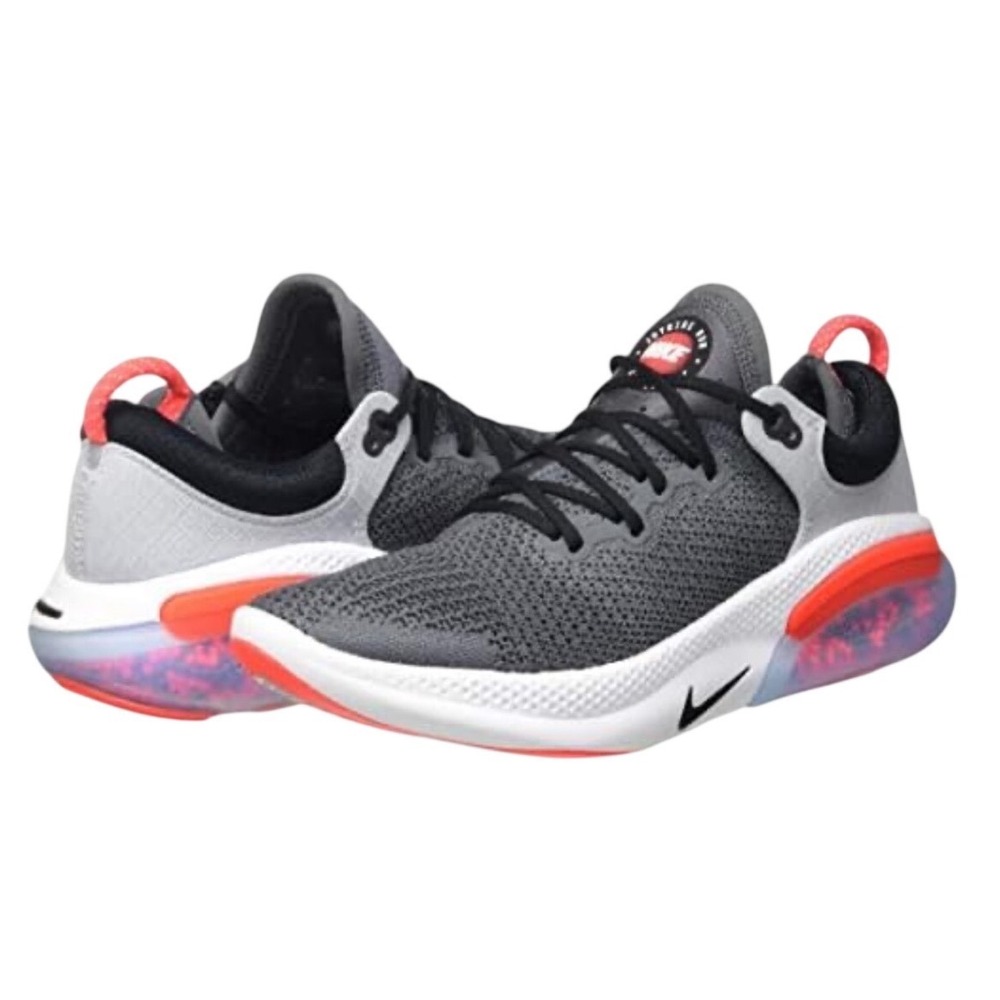 Nike Joyride Run Flyknit Mens Running Shoes Grey Crimson AQ2730-004 Size 11.5